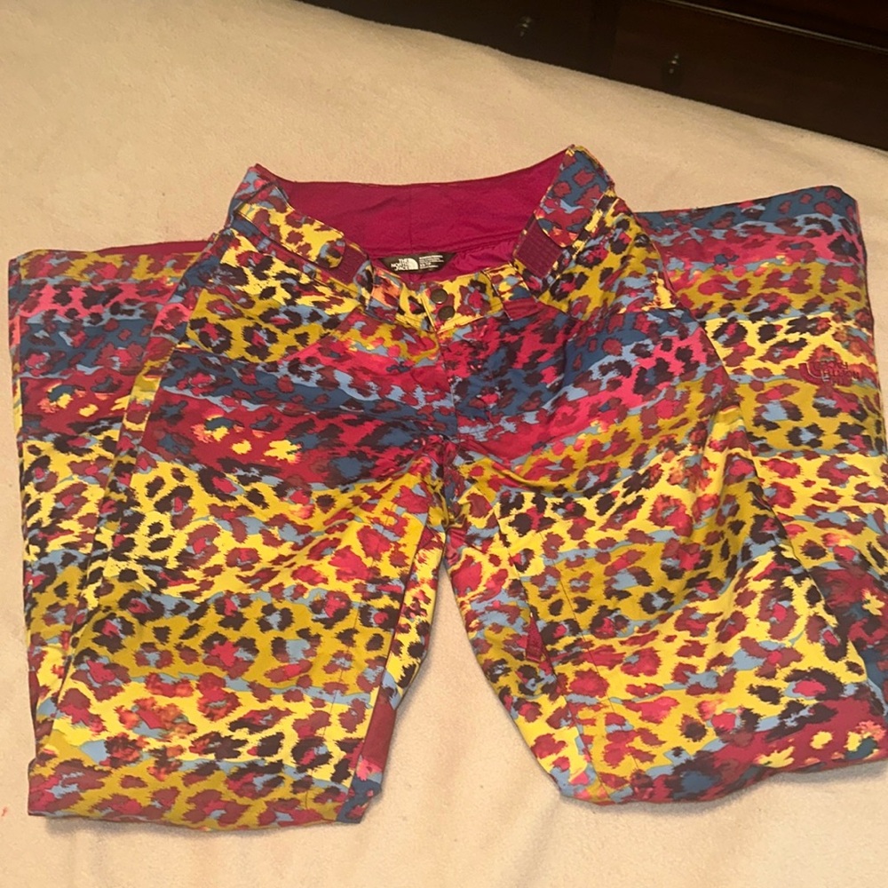 North face ski pants XS